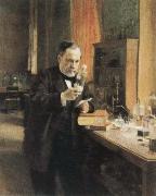 Albert Edelfelt louis pasteur in his laboratory oil painting reproduction